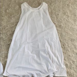 lululemon halter tank (open back)
